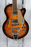 Gretsch G5655T-QM Electromatic Center Block Jr Electric Guitar Sweet Tea Finish