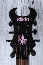 Load image into Gallery viewer, Schecter Machine Gun Kelly Acoustic Electric Guitar Satin Black Finish