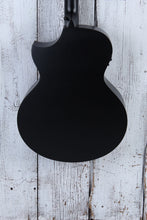 Load image into Gallery viewer, Schecter Machine Gun Kelly Acoustic Electric Guitar Satin Black Finish