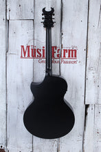 Load image into Gallery viewer, Schecter Machine Gun Kelly Acoustic Electric Guitar Satin Black Finish