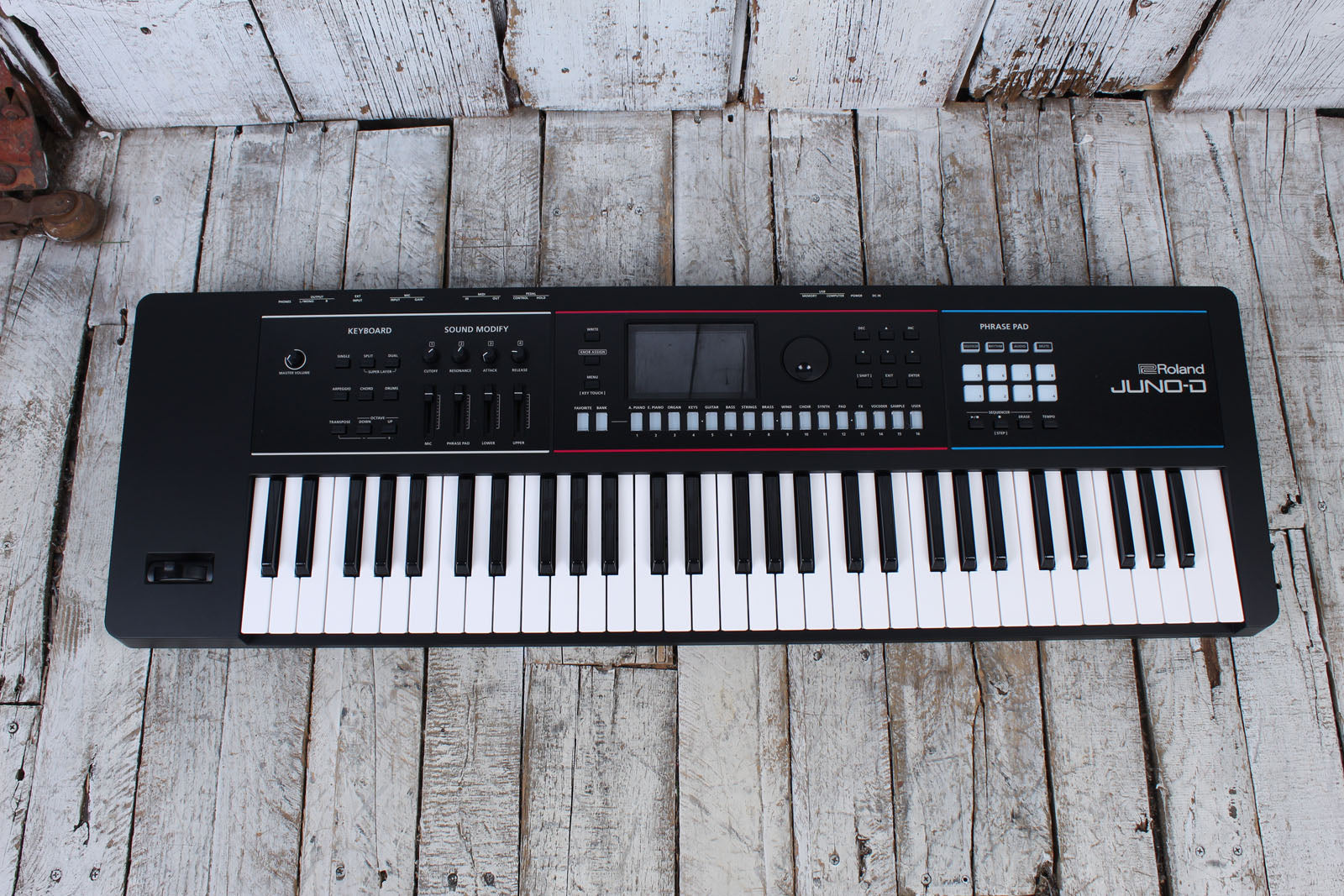 Roland JUNO-Di 61鍵　マニュアル付き Roland JUNO-D6 Synthesizer 61 Key Velocity Sensitive Keyboard with