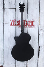 Load image into Gallery viewer, Schecter Machine Gun Kelly Acoustic Electric Guitar Satin Black Finish