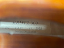 Load image into Gallery viewer, Krutz V430 300 Series Violin 4/4 Violin Outfit with Case and Bow