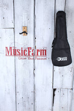 Load image into Gallery viewer, Luna UKE TATTOO Soprano Pineapple Ukulele Set w Pitch Pipe Chord Chart and Gig Bag