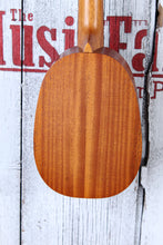 Load image into Gallery viewer, Luna UKE TATTOO Soprano Pineapple Ukulele Set w Pitch Pipe Chord Chart and Gig Bag