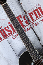 Load image into Gallery viewer, Oscar Schmidt Concert Cutaway Acoustic Electric Guitar USA Flag Graphic