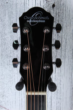 Load image into Gallery viewer, Oscar Schmidt Concert Cutaway Acoustic Electric Guitar USA Flag Graphic