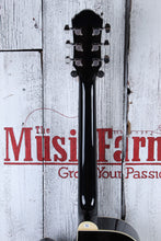 Load image into Gallery viewer, Oscar Schmidt Concert Cutaway Acoustic Electric Guitar USA Flag Graphic