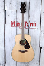 Load image into Gallery viewer, Yamaha FG820-12 Dreadnought 12 String Acoustic Guitar Solid Spruce Top Natural
