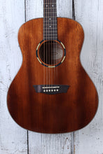 Load image into Gallery viewer, Washburn Woodline Series O12SE Orchestra Body Acoustic Electric Guitar Natural