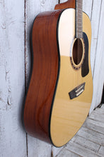 Load image into Gallery viewer, Washburn Apprentice D5 Dreadnought Acoustic Guitar Natural with Hardshell Case