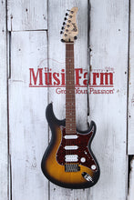 Load image into Gallery viewer, Cort G110 Double Cutaway Solid Body Electric Guitar Open Pore Sunburst