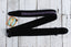 Henry Heller 2 Inch Wide Black with Purple and White Adjustable Peruvian Guitar Strap