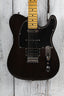 Fender 2018 Modern Player Telecaster Plus Electric Guitar Charcoal Transparent
