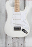 Fender Squier 2017 Mini SSS Stratocaster Electric Guitar Olympic White