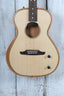 Fender Highway Series Parlor Acoustic Electric Guitar Natural w Deluxe Gig Bag