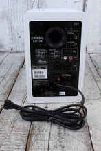 Load image into Gallery viewer, Yamaha HS4 PAIR OF TWO Powered Studio Monitor Bi Amp 2 Way Active Speakers White