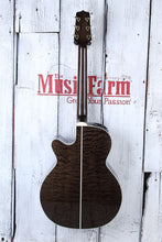 Load image into Gallery viewer, Takamine GN75CE Mini Jumbo Acoustic Electric Guitar Transparent Black Finish