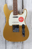 Squier Paranormal Custom Nashville Stratocaster Electric Guitar Aztec Gold