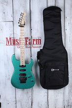 Load image into Gallery viewer, Charvel Pro-Mod San Dimas Style 1 HSS FR M Electric Guitar Aqua Flake w Gig Bag