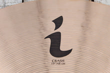 Load image into Gallery viewer, Zildjian I Series 19 Inch Crash Cymbal 19" Crash Drum Cymbal ILH19C