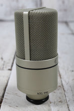 Load image into Gallery viewer, MXL 990 Studio Pressure Gradient Condenser Microphone Champagne Finish with Case and Shock Mount
