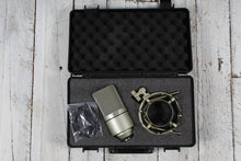 Load image into Gallery viewer, MXL 990 Studio Pressure Gradient Condenser Microphone Champagne Finish with Case and Shock Mount