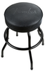 Fender Embossed Black Logo Barstool 24 Inch Swivel Bar Stool with Padded Seat
