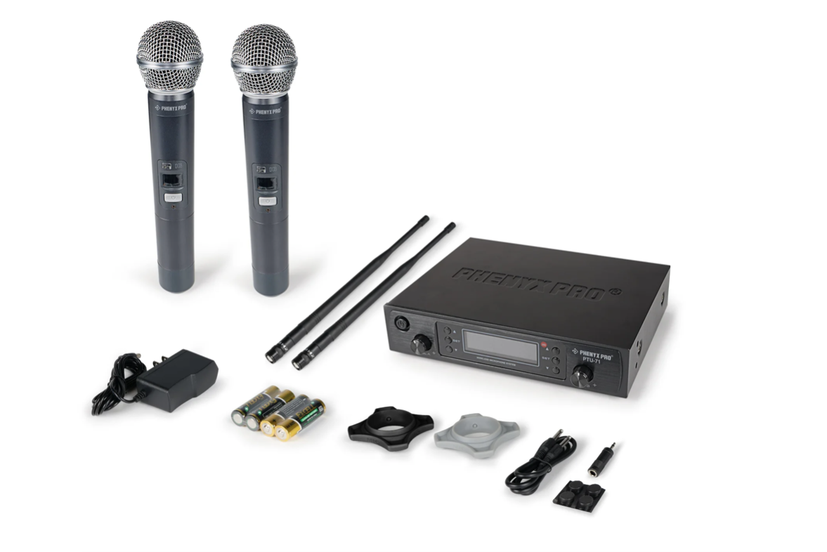 Phenyx Pro Wireless Mic shops System