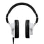 Yamaha HPH-MT5 Closed Back Studio Monitor Headphones White with Carrying Bag