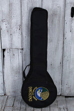 Load image into Gallery viewer, Deering Deluxe Padded Gig Bag for Open Back Banjo w Adjustable Backpack Straps