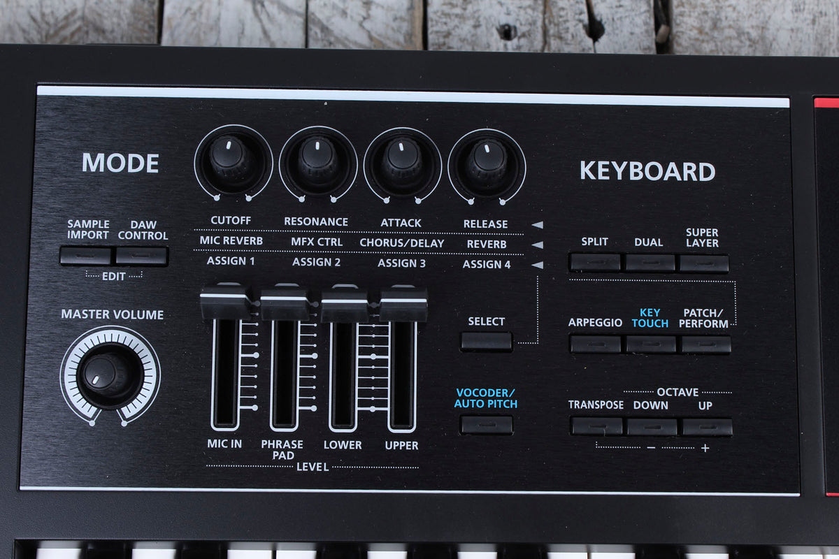 ROLAND JUNO-DS 61鍵 Amazon.com: Roland JUNO-DS 61 鍵輕量合成動作鍵盤,附專業音效