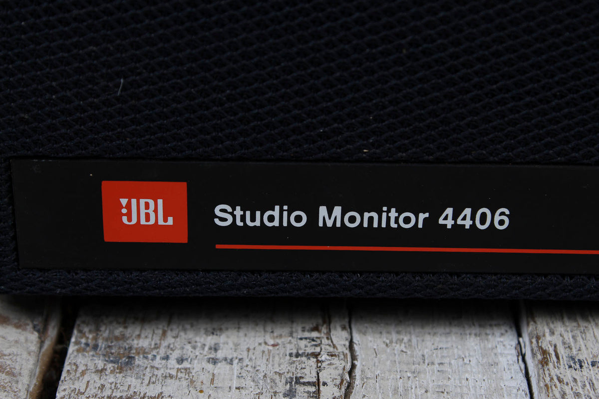 JBL 4406 Studio Monitors Pair of Compact Studio Monitors – The