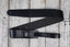 Henry Heller 2 Inch Genuine Cowhide Guitar Strap Black HLO2-BLK