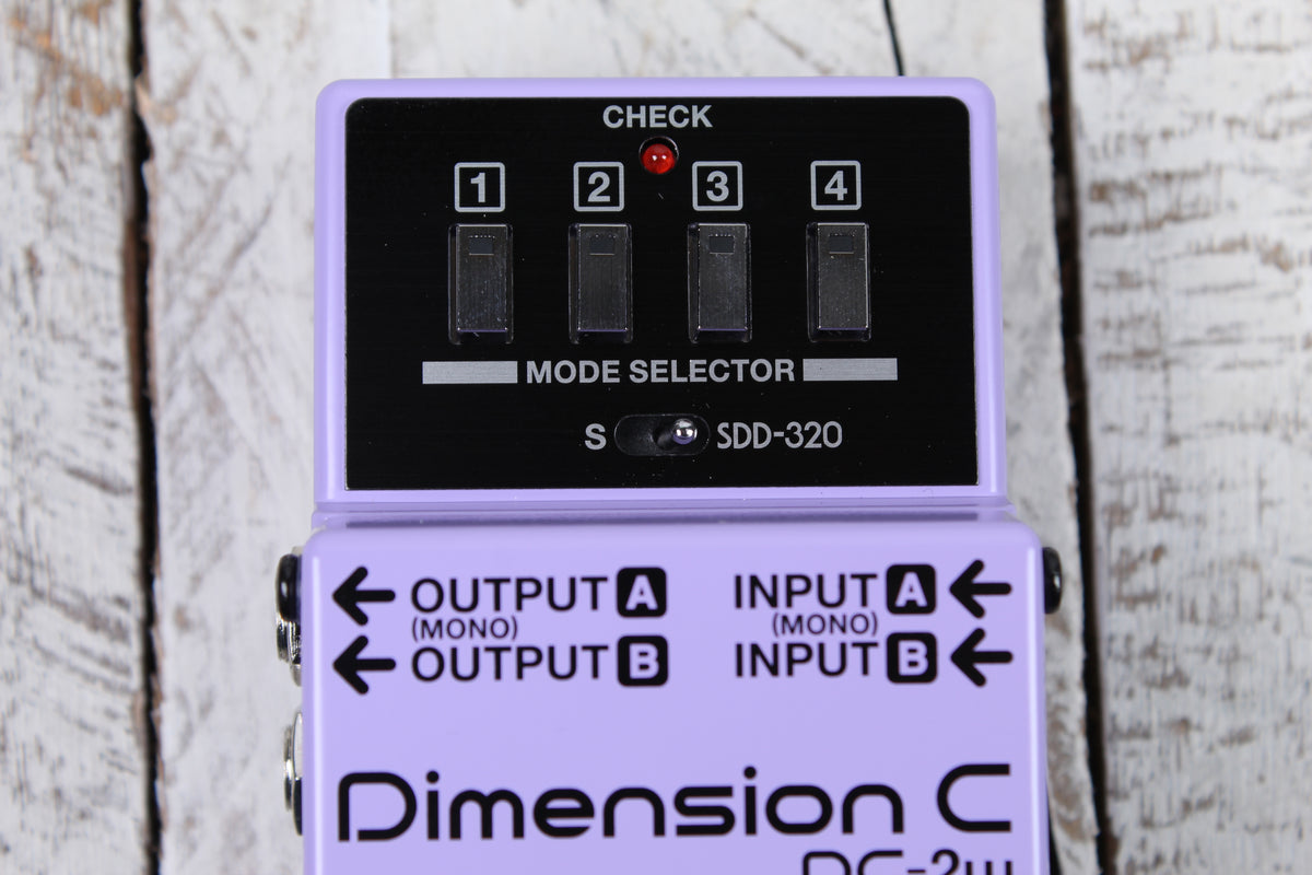 Boss DC-2W Waza Craft Dimension C Pedal Electric Guitar Waza