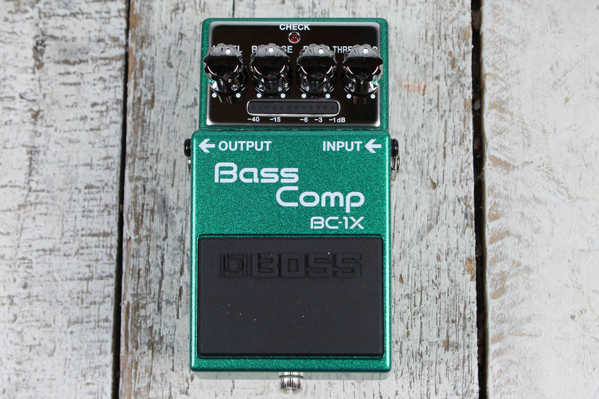 Boss BC-1X Bass Comp Effects Pedal Electric Bass Guitar Compressor