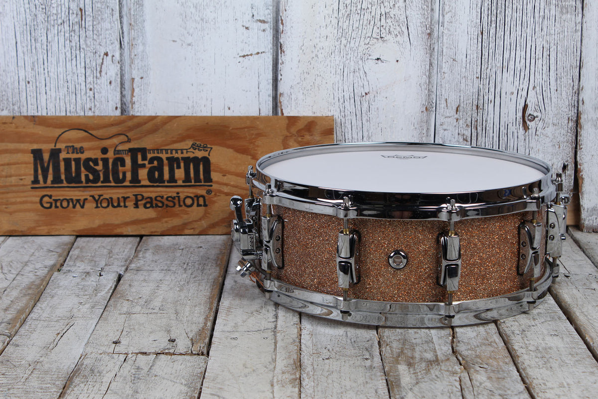 売り大人気 Birch Snare Drum 4x14 Crimson Fade Mat LQ 打楽器