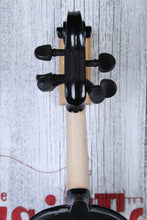 Load image into Gallery viewer, Stagg 4/4 S Shaped Electric Violin Outfit Metallic Black with Headphones & Case