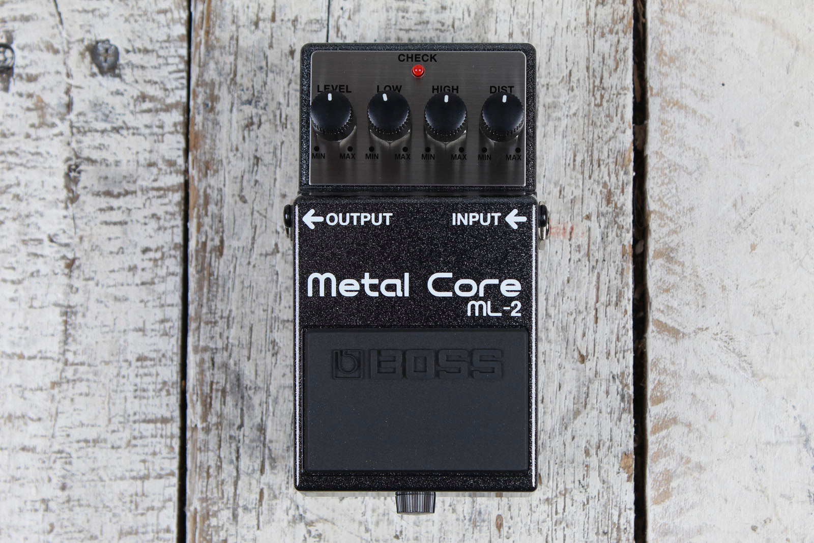 boss ml 2 metal core distortion pedal Boss ML-2 Metal Core Distortion Pedal