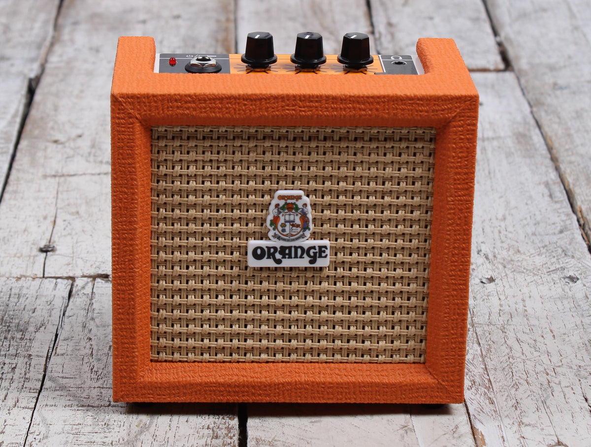 Orange Crush Mini Orange Electric Guitar Amplifier 3 Watt Solid State Combo  Amp