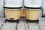 Stagg BW-70-N 6 Inch and 7 Inch Traditional Wooden Bongo Set Natural