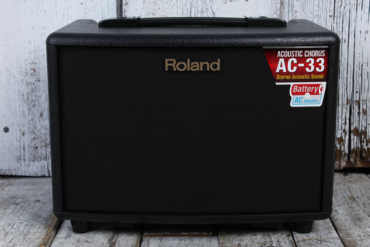 Roland AC-33 Acoustic Chorus Acoustic Guitar Amplifier 30W