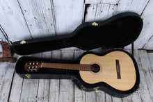 Load image into Gallery viewer, Fender Classical/ Small Body Hardshell Case Acoustic Guitar Case Black