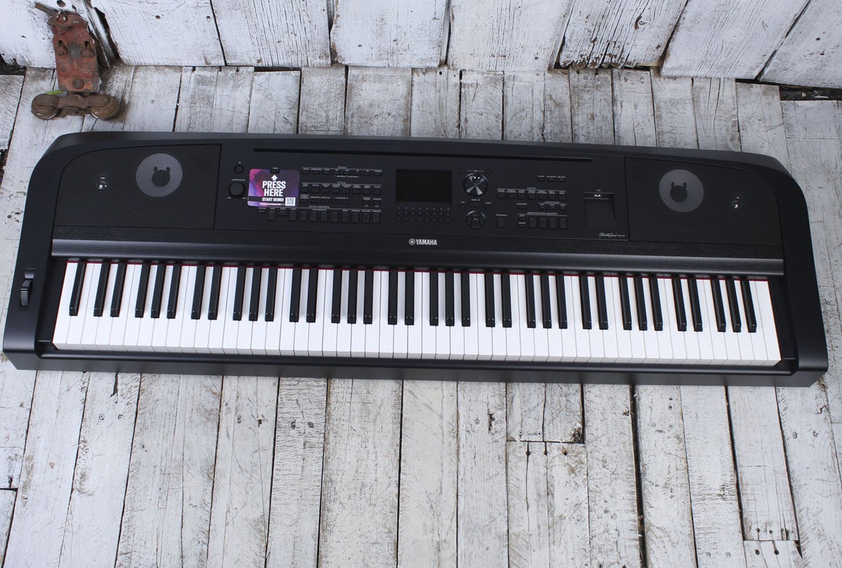 Yamaha DGX-670 Black 88 Key Digital Portable Grand Piano with Sustain – The  Music Farm