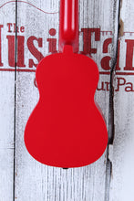 Load image into Gallery viewer, Kala Ukadelic Cherry Bomb Soprano Ukulele All Wood Uke UK-CHERRYBOMB w Tote Bag