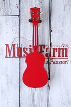 Load image into Gallery viewer, Kala Ukadelic Cherry Bomb Soprano Ukulele All Wood Uke UK-CHERRYBOMB w Tote Bag