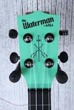 Load image into Gallery viewer, Kala Soprano Waterman Ukulele Sea Foam Green Matte Uke KA-SWB-GN with Tote Bag