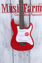 Load image into Gallery viewer, Fender® Squier Mini Stratocaster Electric Guitar 22.75 Inch Scale Dakota Red