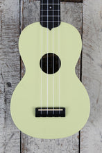 Load image into Gallery viewer, Kala Soprano Waterman Ukulele Glow-in-the-Dark Yellow with Tote Bag
