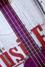 Load image into Gallery viewer, Kala Soprano Waterman Ukulele Fluorescent Purple Grape KA-SWF-PL with Tote Bag